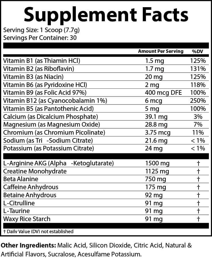 HERMOTIVATION PreWorkout Honey Dew Melon