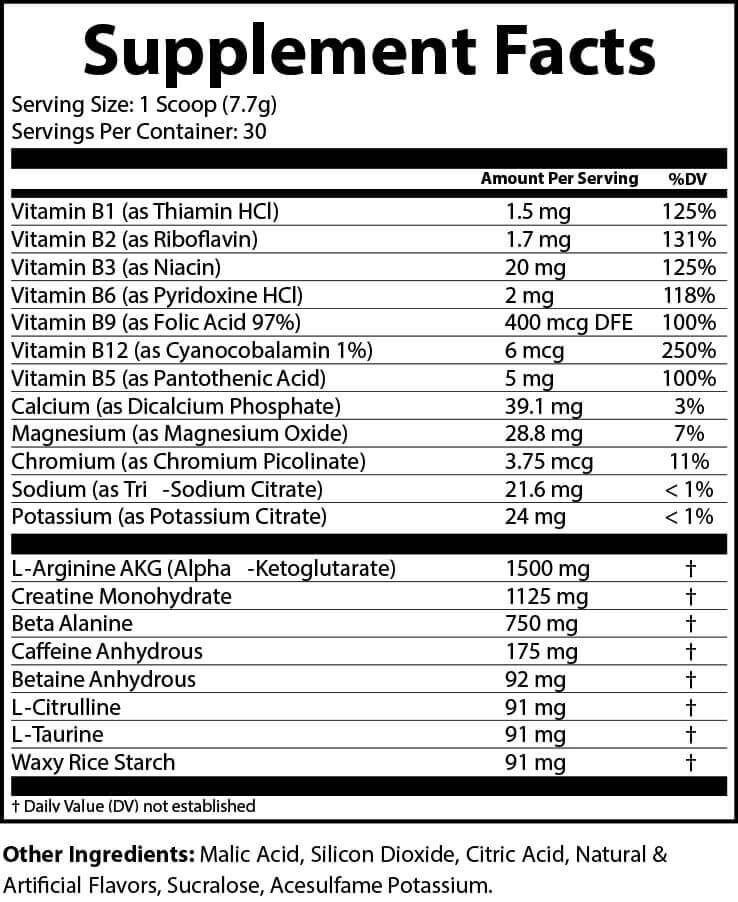 HERMOTIVATION PreWorkout Honey Dew Melon